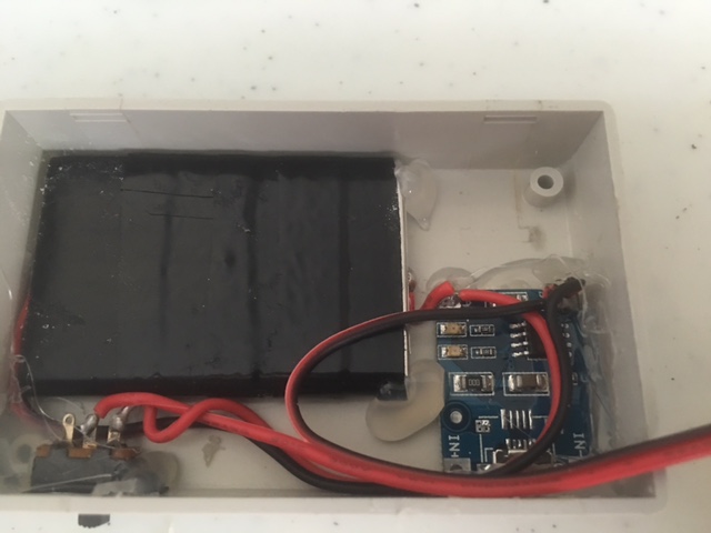 Li-Ion battery with a charger PCB